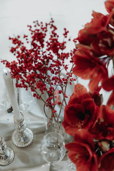Christmas Decor Tischdekoration Country Concept Partyrent Weihnachtsfeier Christmasparty 