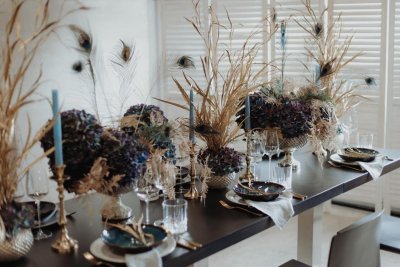 Christmas Decor Tischdekoration Country Concept Partyrent Weihnachtsfeier Christmasparty 