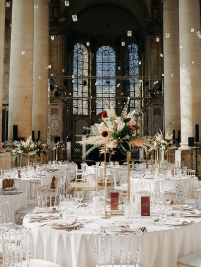 Wedding Mariage Abbaye Premontres Table Decoration Country Concept Event Decor Hochzeitsdekoration